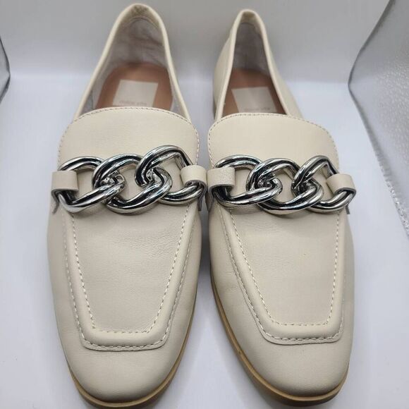 Dolce Vita white loafer Size 8 - Picture 1 of 6